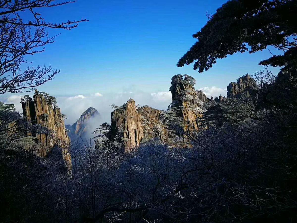 Joymoon Hotel Huangshan Exteriör bild